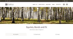 Desktop Screenshot of caderus.com